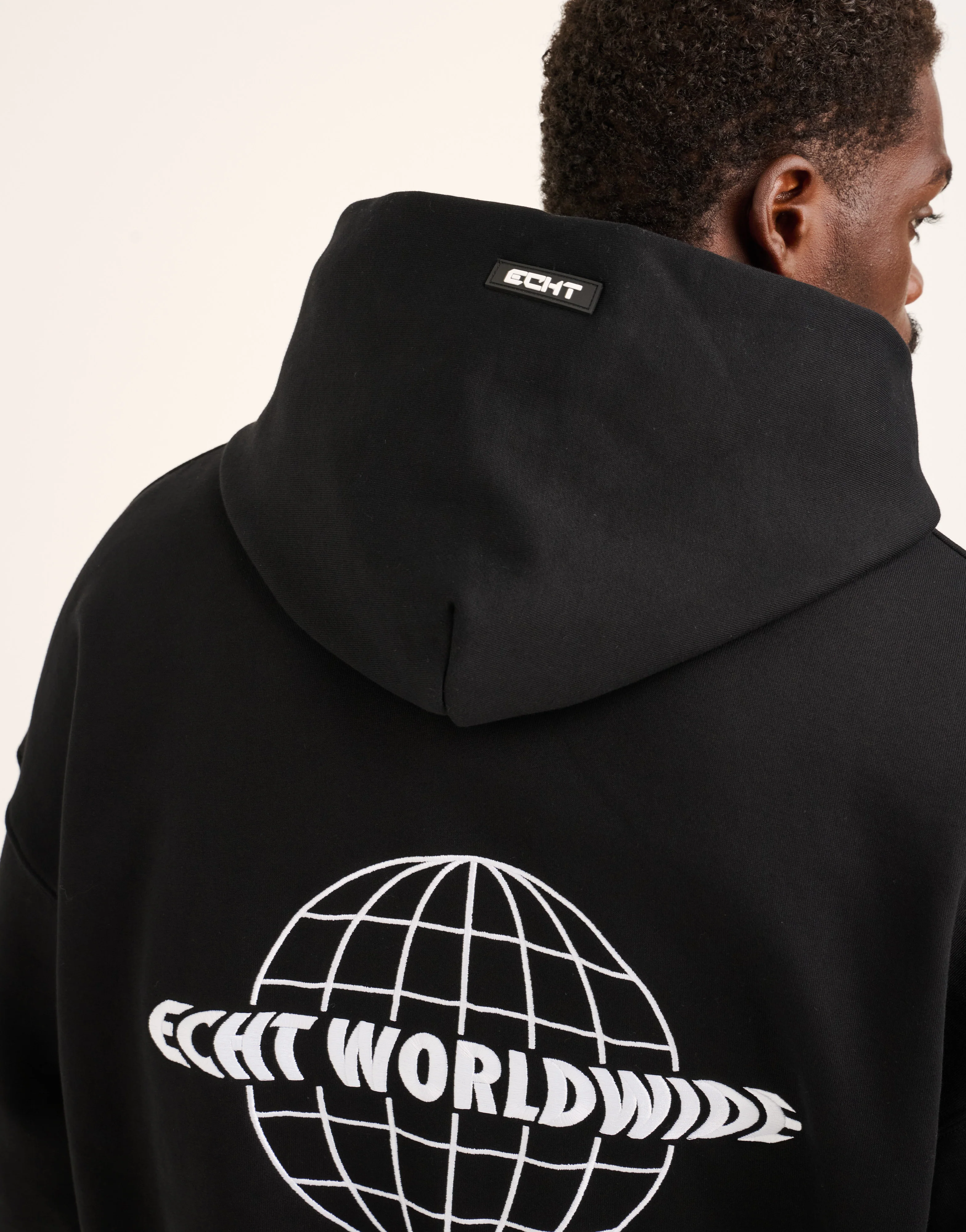 World Wide Hoodie - Black - Image 13