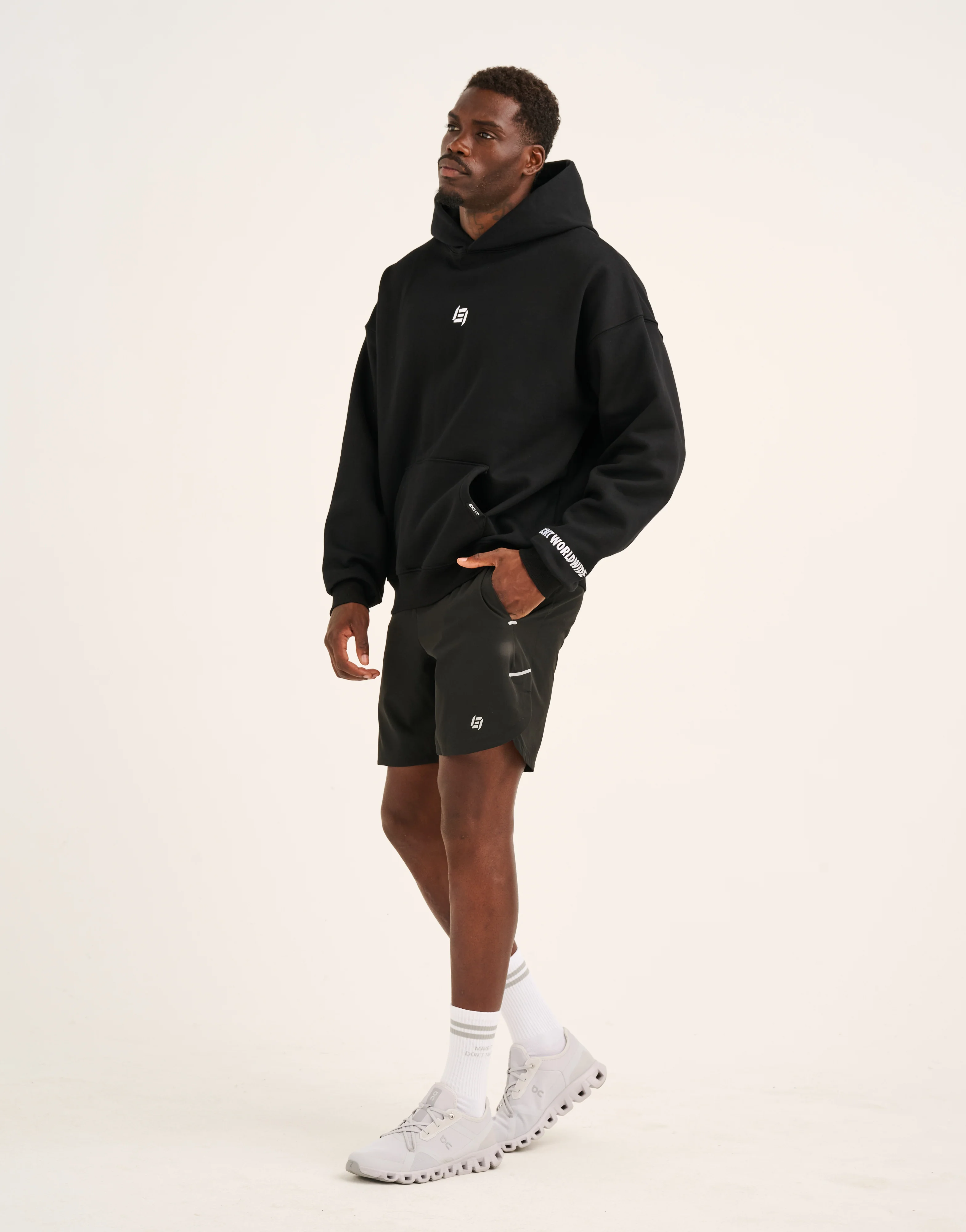 World Wide Hoodie - Black - Image 15