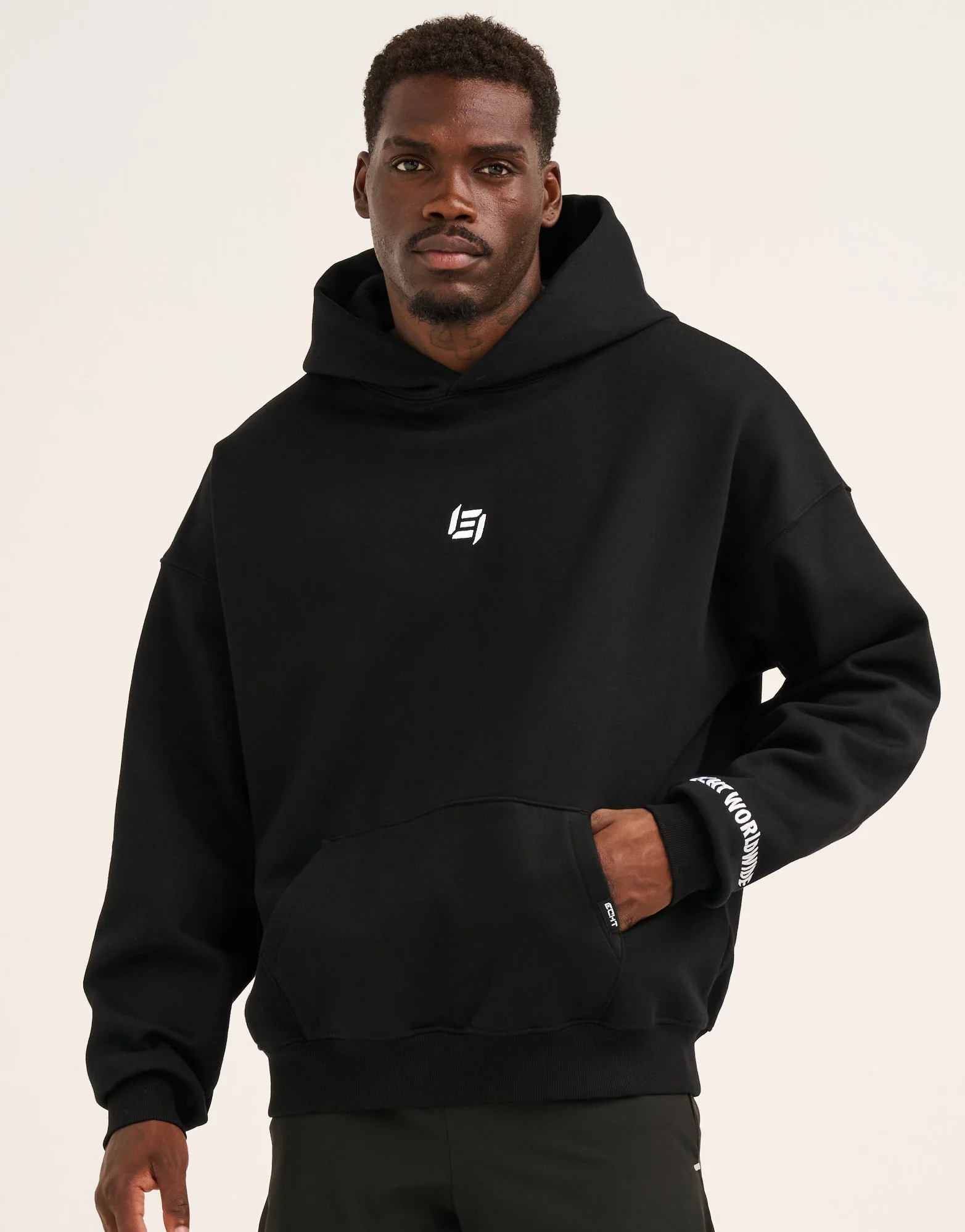 World Wide Hoodie - Black - Image 2