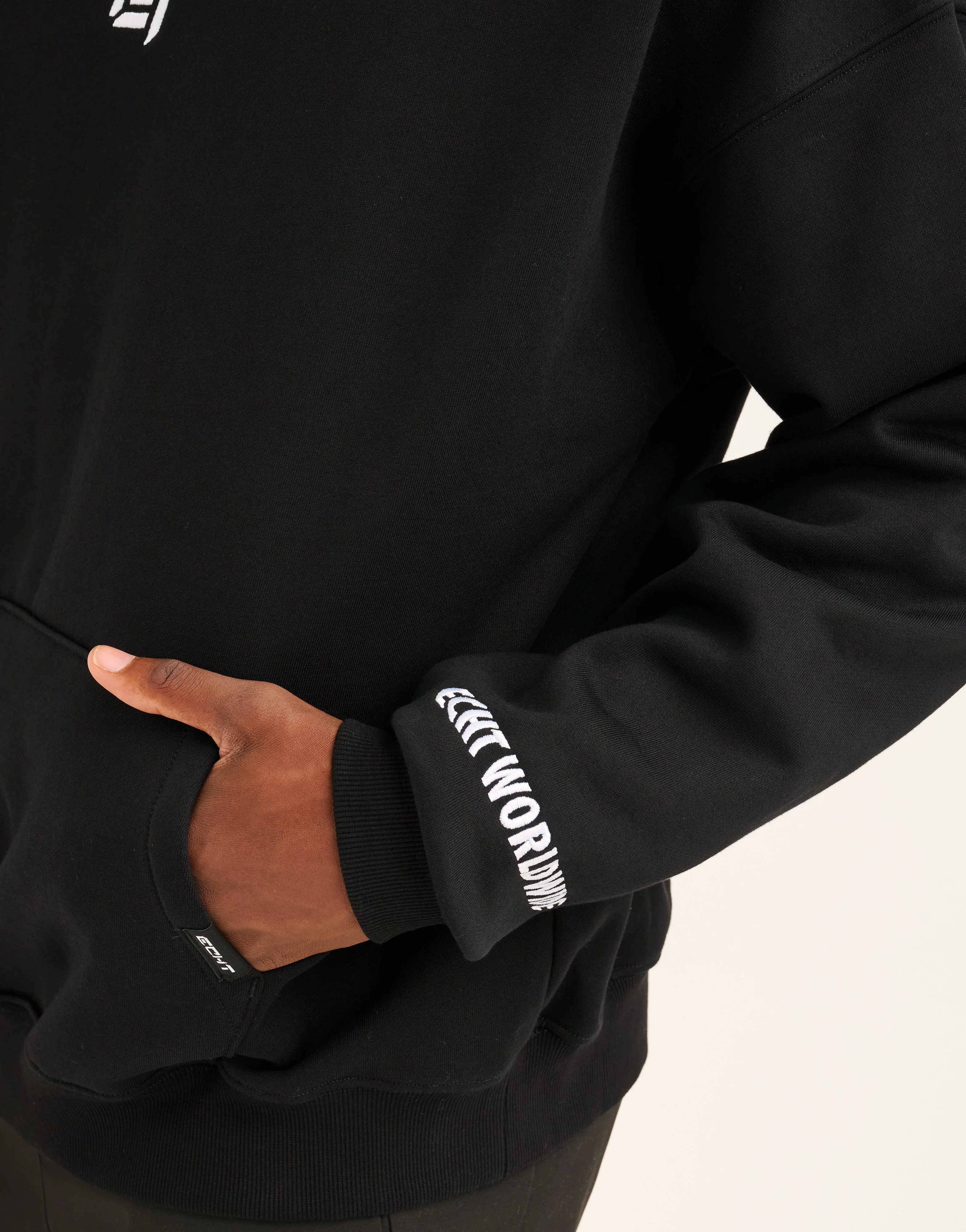 World Wide Hoodie - Black - Image 7