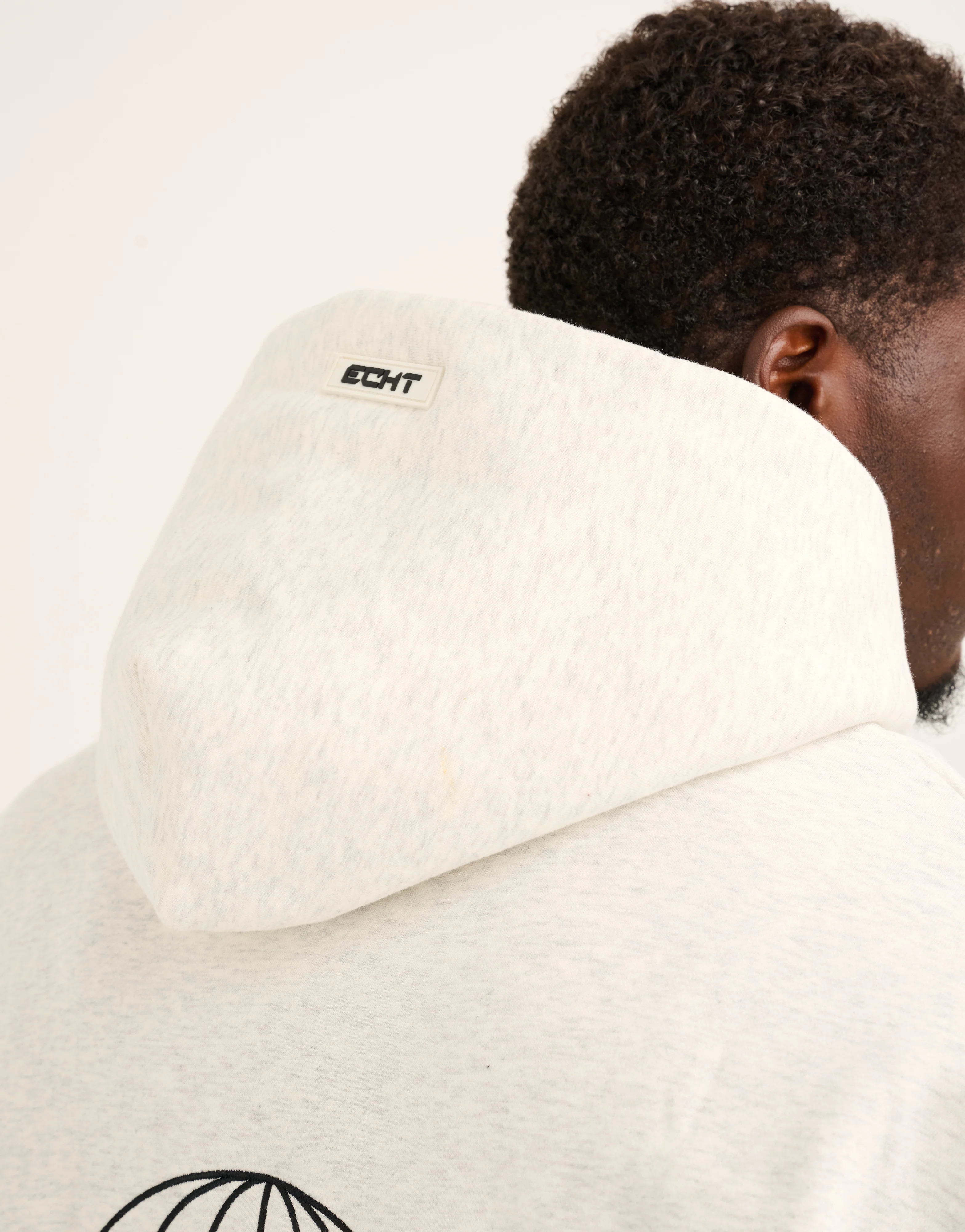 World Wide Hoodie - Heather Grey - Image 10