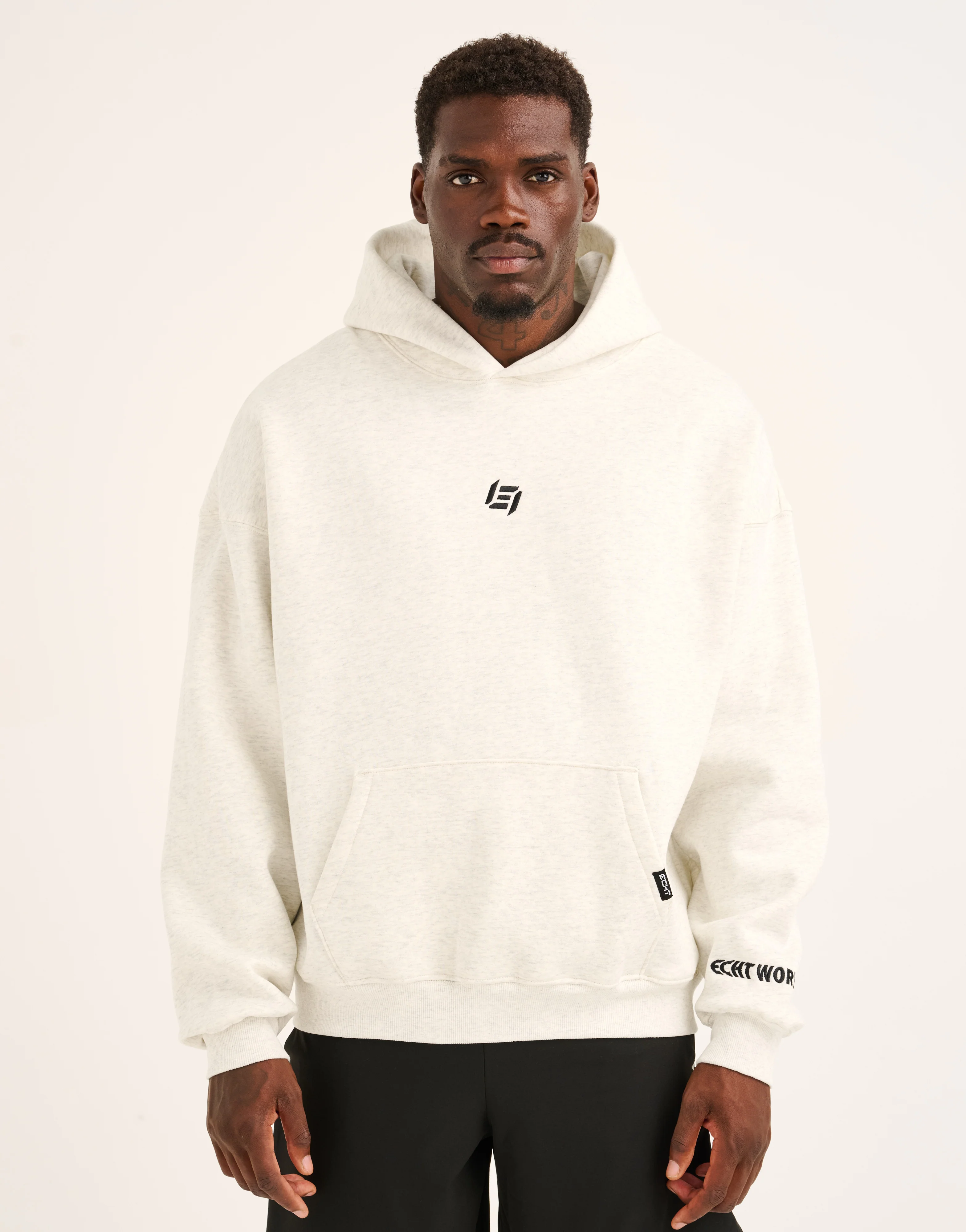 World Wide Hoodie - Heather Grey - Image 3