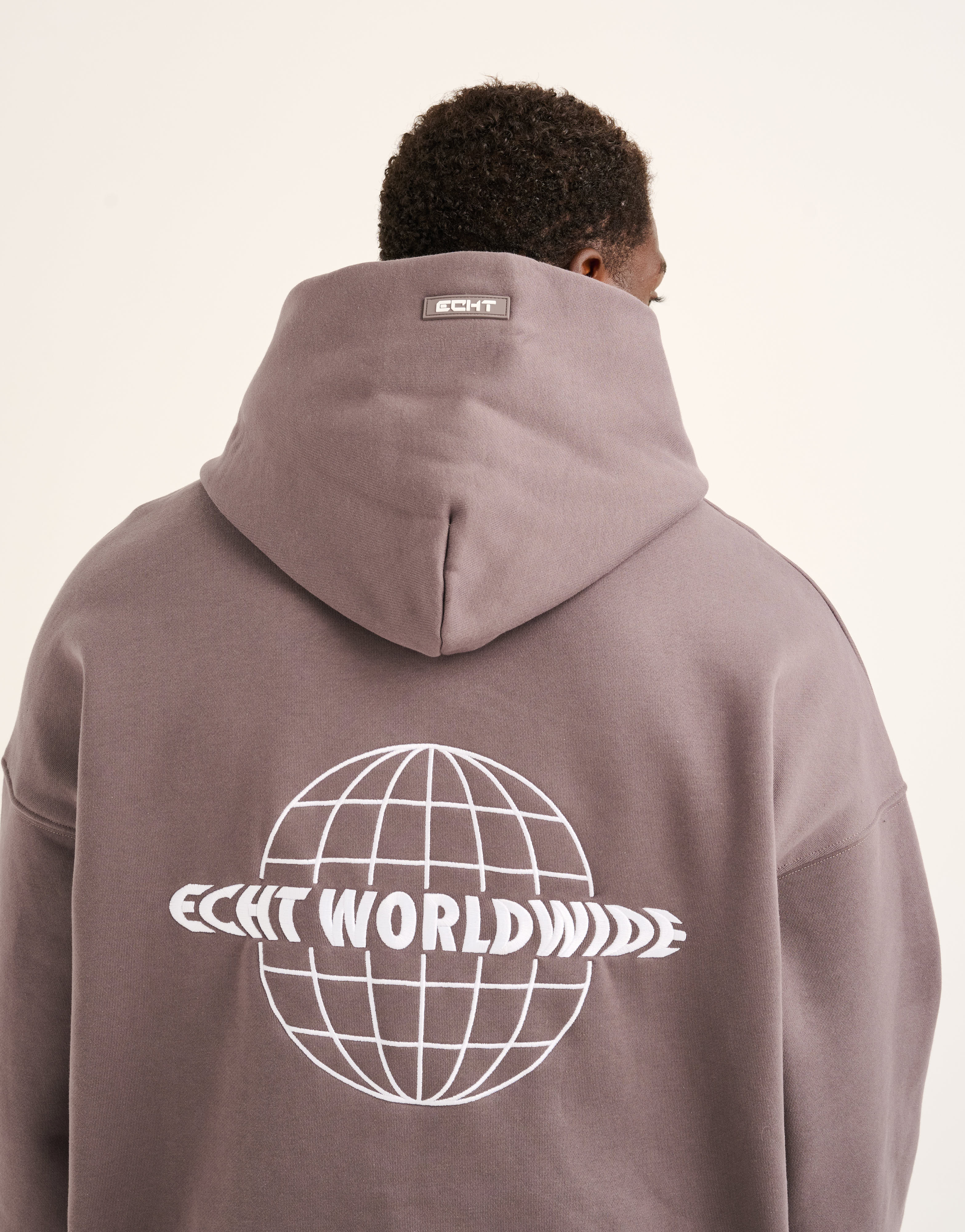 World Wide Hoodie - Slate Grey - Image 10
