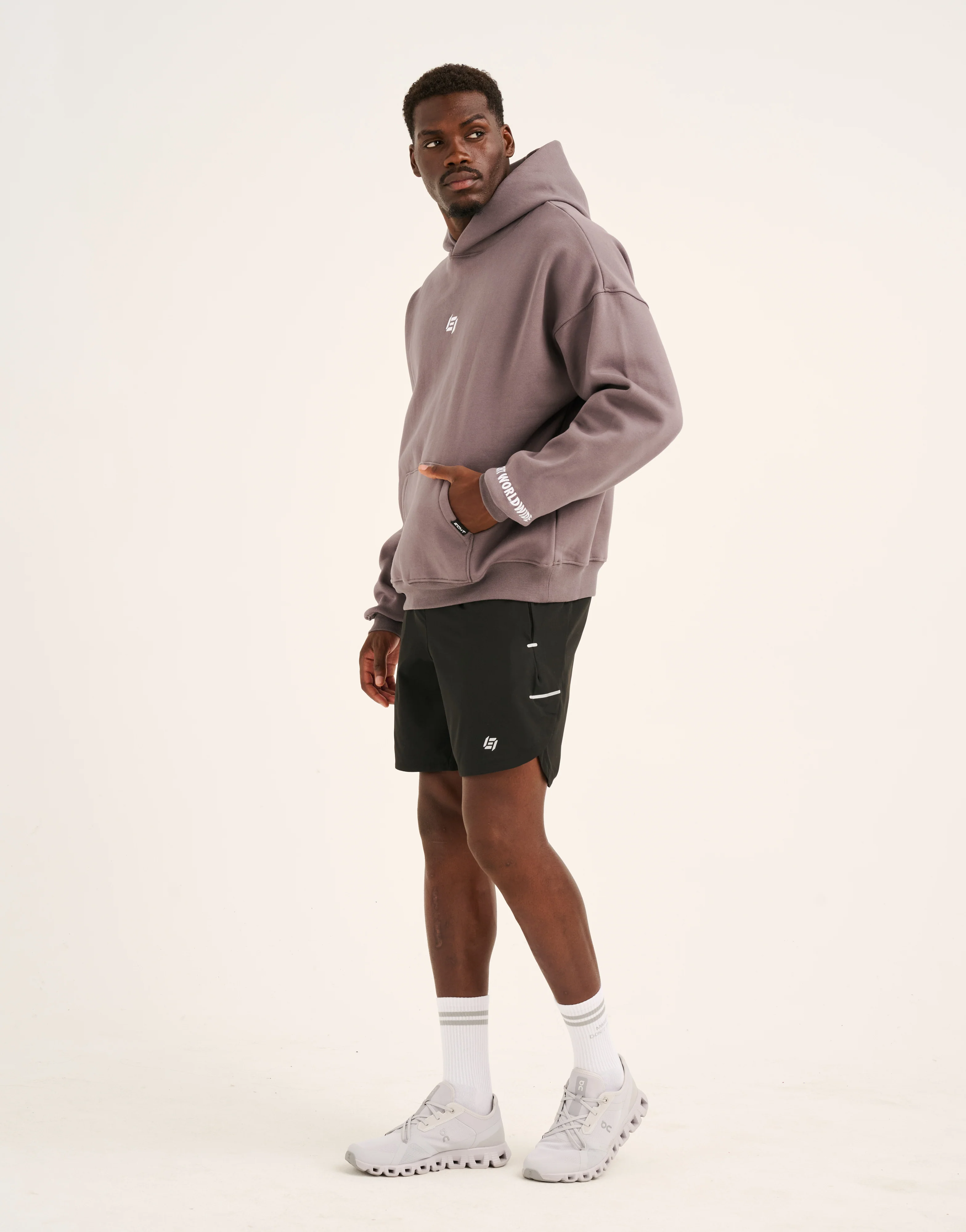 World Wide Hoodie - Slate Grey - Image 14