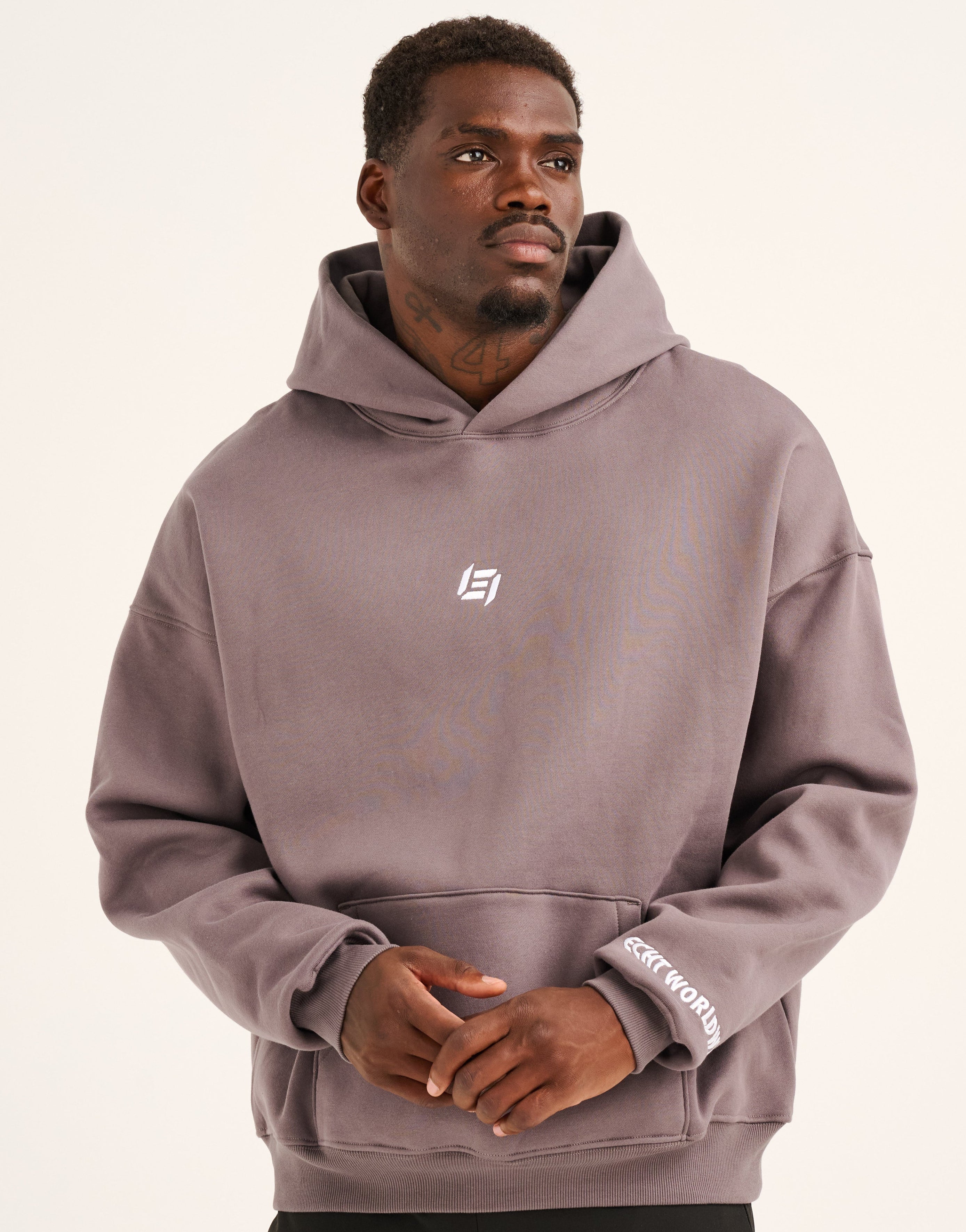 World Wide Hoodie - Slate Grey - Image 2