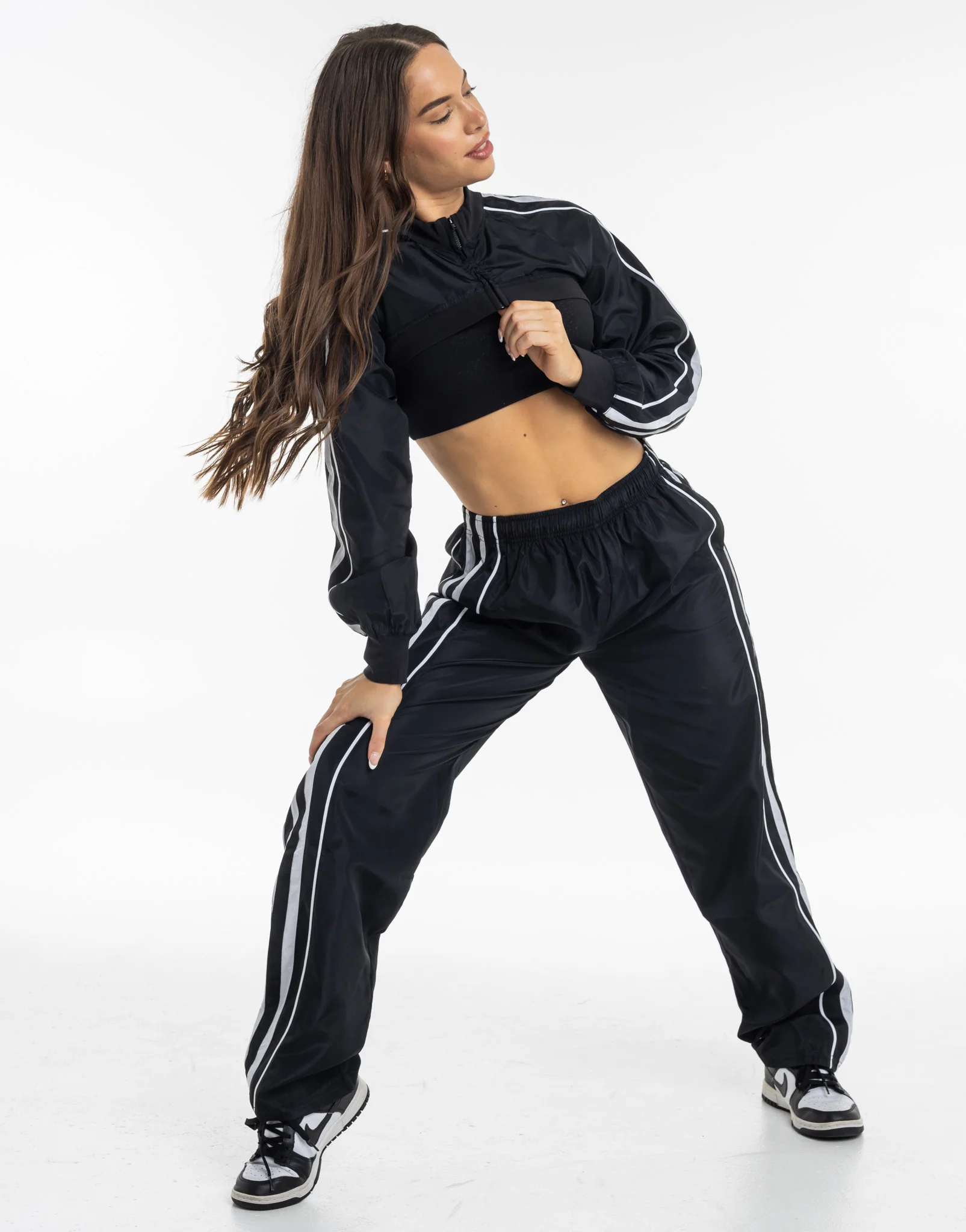 Y2K Retro Speed Jacket - Black - Image 3