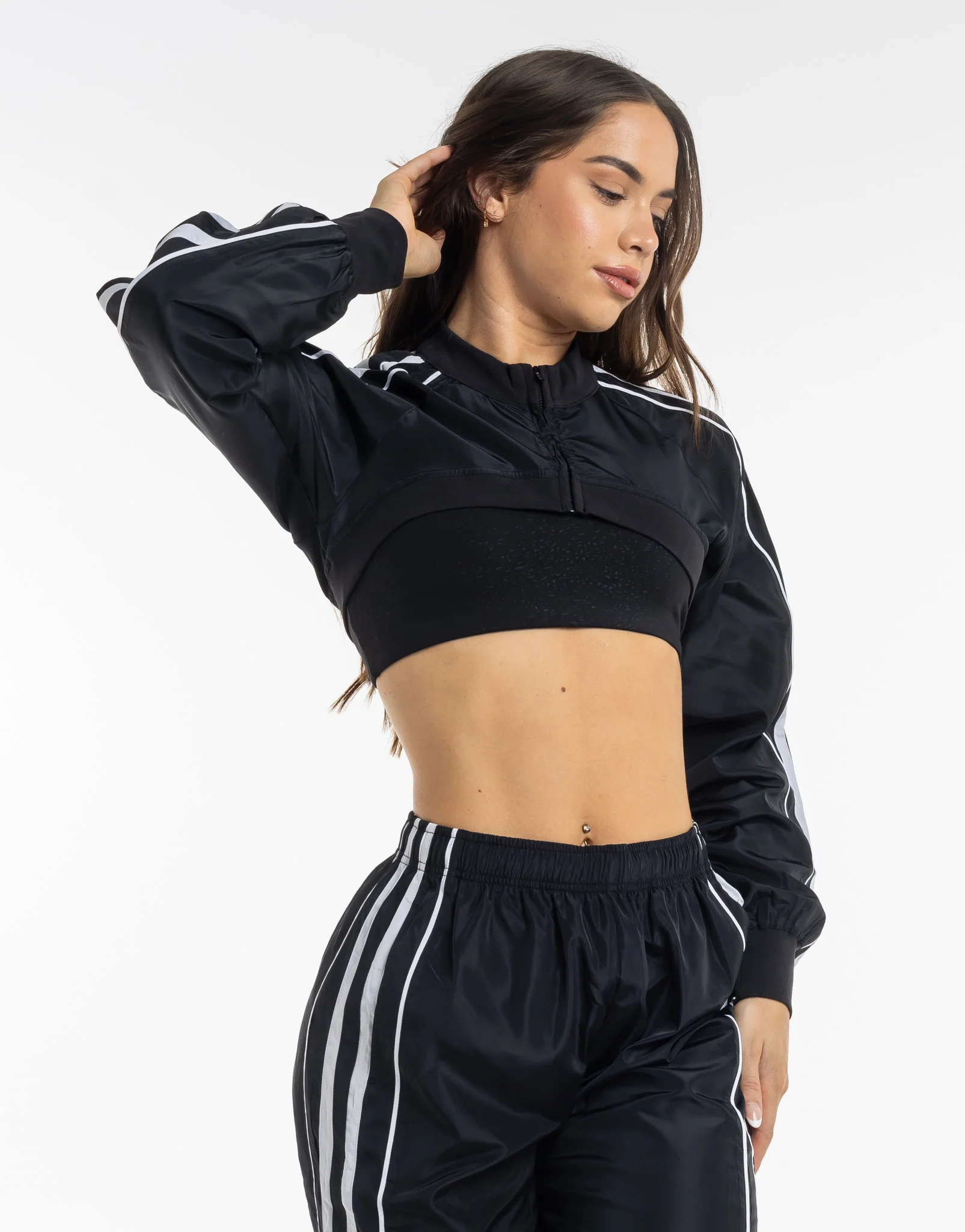 Y2K Retro Speed Jacket - Black - Image 5