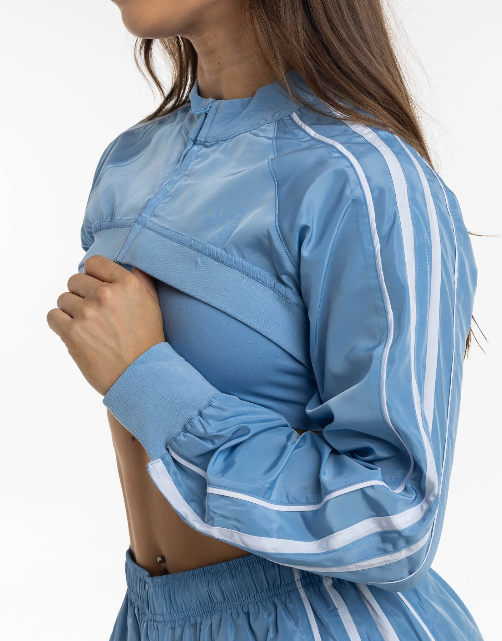 Y2K Retro Speed Jacket - Process Blue - Image 8