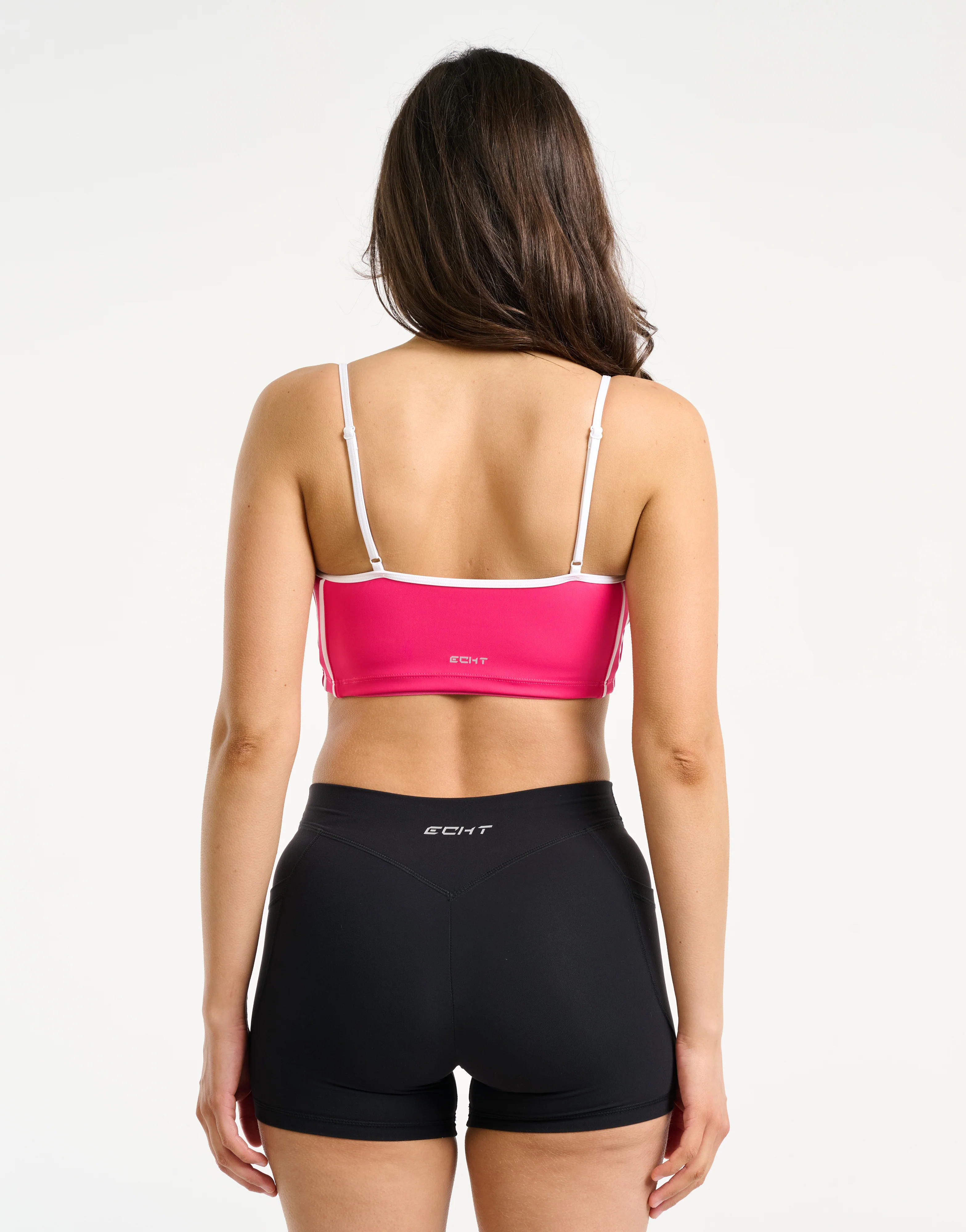 Y2K Retro Speed Sports Bra - Pink - Image 6