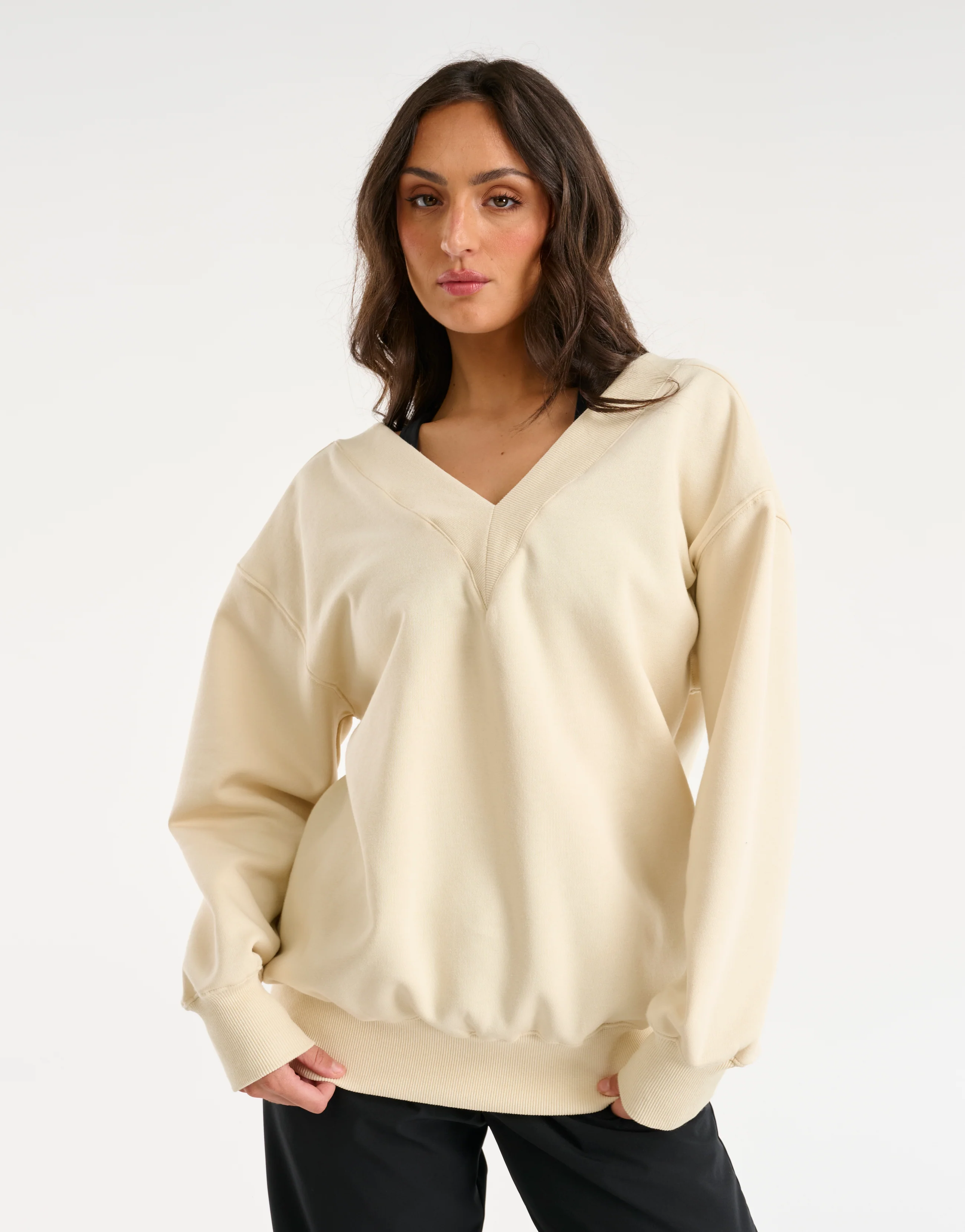 ZenLayer Pullover - Taupe - Image 7