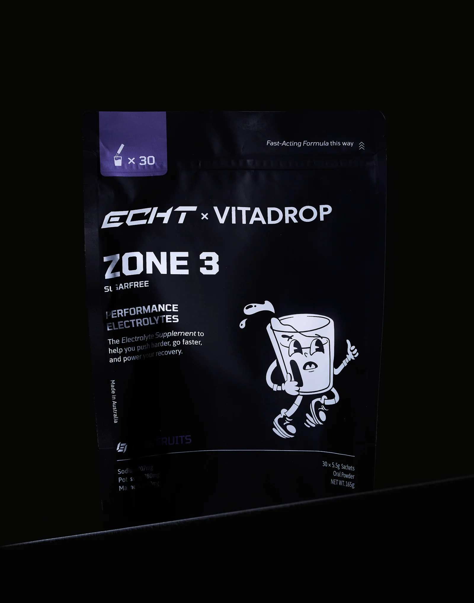 Zone 3 Hydration Sugar-Free (30 Pack) - Dark Fruits - Image 3